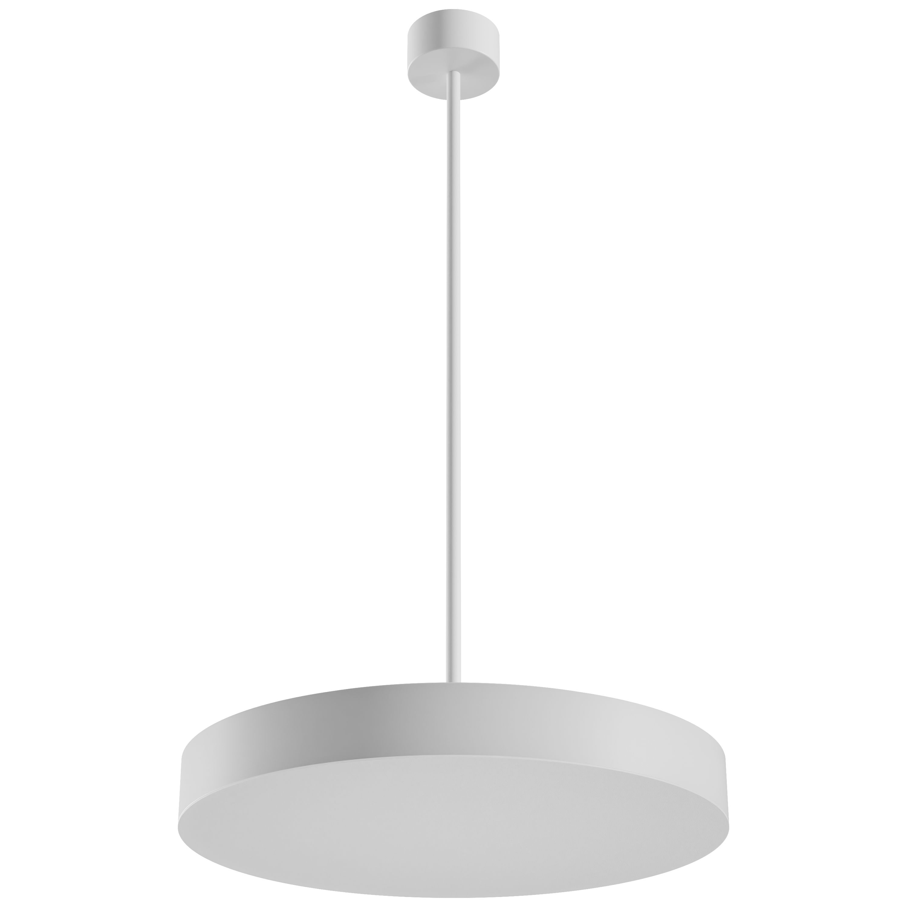 VOL Pendelrohr mit Baldachin Ø110 x 55 mm Weiss